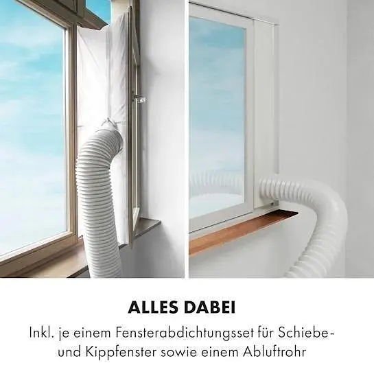 Кондиціонер мобільний Klarstein Metrobreeze Rome 10 000 BTU (10029856) - фото 9