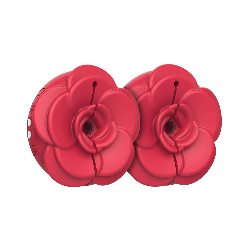 Затискачі для сосків Teazers Vibrating Nipple Clamps (червоний)