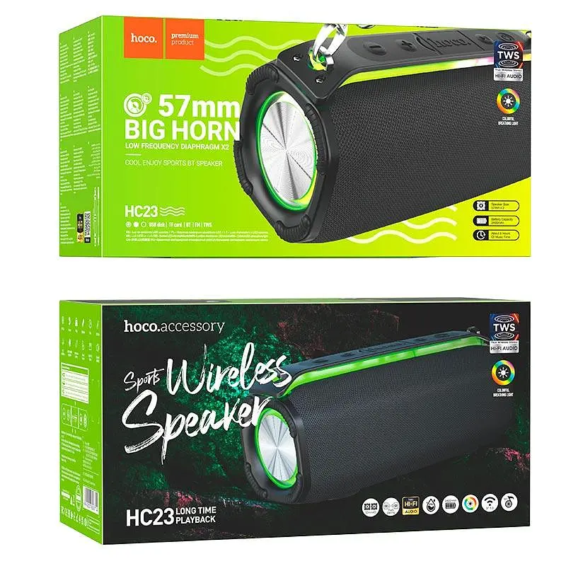 Акустика Hoco Rick sports BT speaker HC23 IPX4 бездротова сіра - фото 2