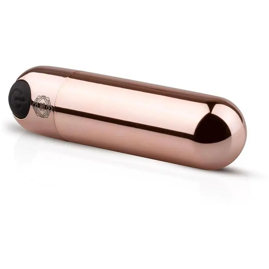 Вибропуля Rosy Gold Nouveau Bullet Vibrator перезаряжаемая розовое золото - фото 3
