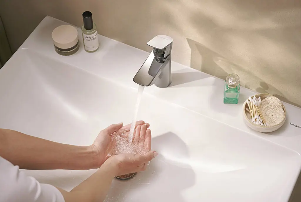 Змішувач для умивальника Hansgrohe Neovis Q 100 з д/к push-open chrome 71348000 - фото 4
