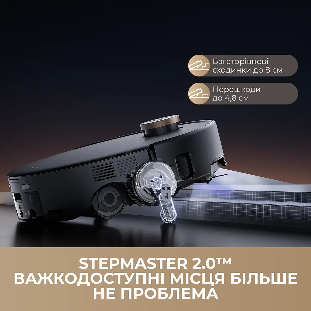 Робот пилосос MOVA Z60 Ultra Roller Complete Black-EUA - фото 7