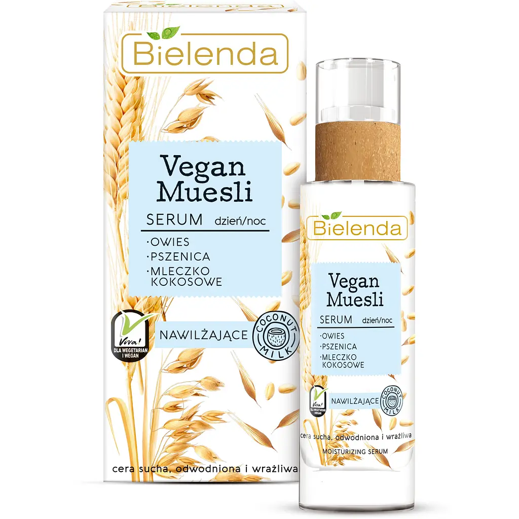 Сироватка зволожуюча Bielenda Vegan Muesli Mattifying Day Night Cream 30 мл - фото 2