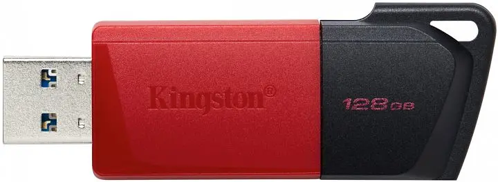 Flash Drive DT Exodia M 128GB USB 3.2 Red Kingston teh0021387 - фото 2