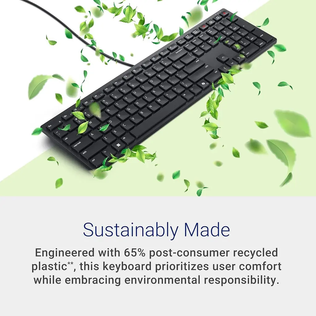 Клавіатура Dell KB525C Pro Wired Collaboration Keyboard Ukrainian (580-BBTG) - фото 7