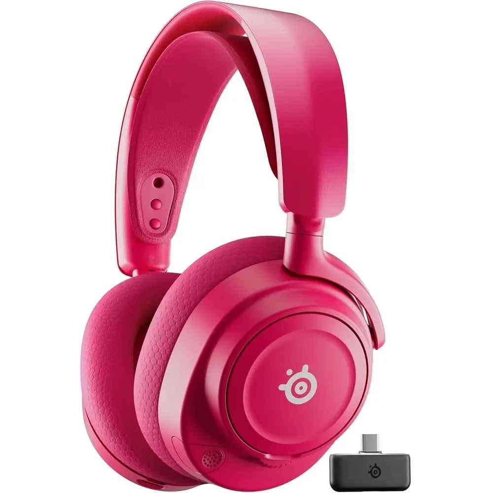 Ігрова гарнітура SteelSeries Arctis Nova 7X Gen 2 Wireless Magenta PC/PS/SW/MAC/MOB (61760) - фото 8