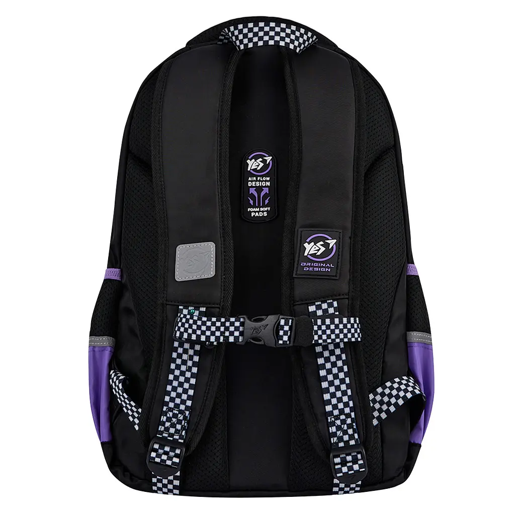 Рюкзак школьный Yes Purple Hearts TS-48 - фото 6