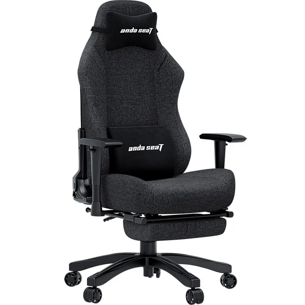 Кресло для геймеров Anda Seat Luna Pro Size L Dark Gray Fabric (AD18T-44-GB-F) - фото 3