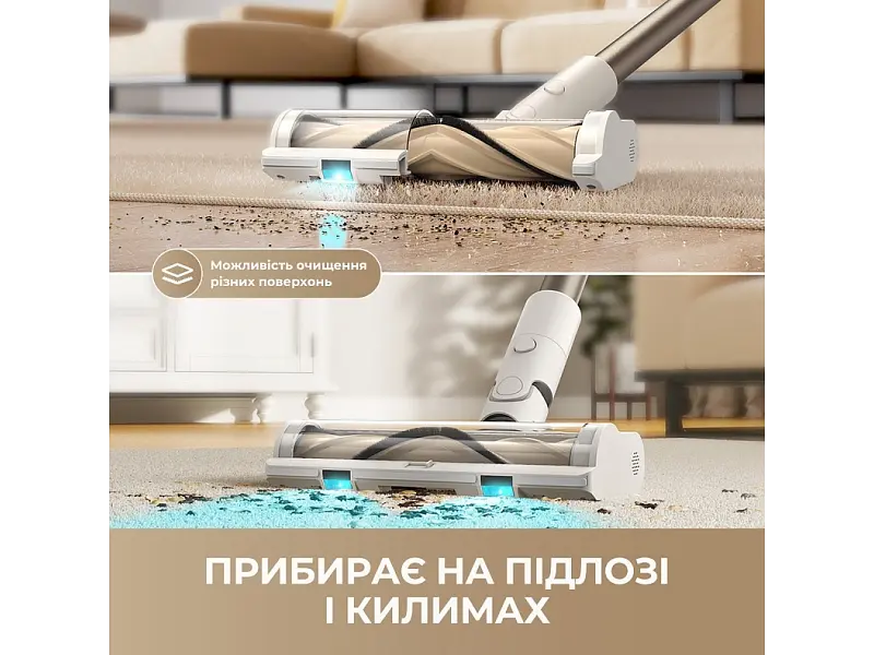Вертикальний і ручний пилосос Dreame R10s Aqua 2 в 1 (VZV25A) - фото 4