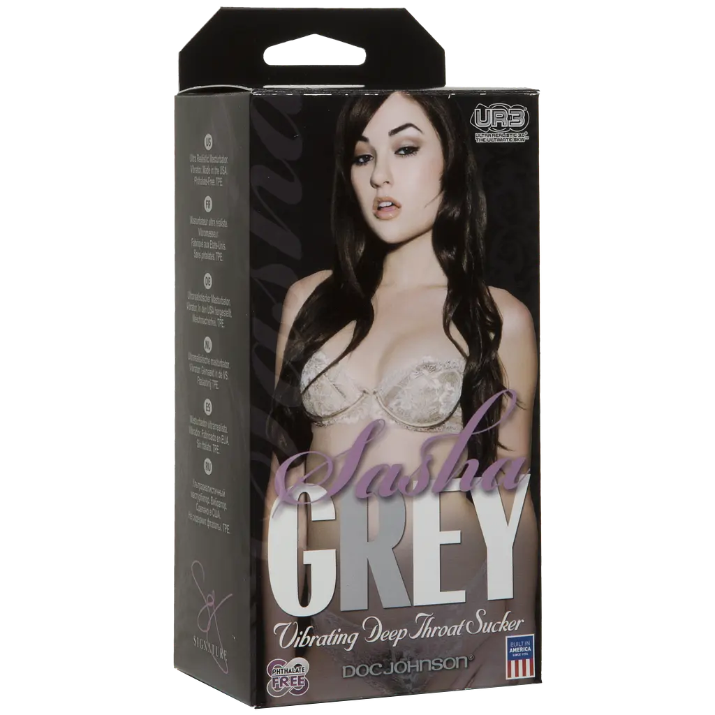 Вібромастурбатор ротик Doc Johnson Sasha Grey Ultraskyn - фото 2