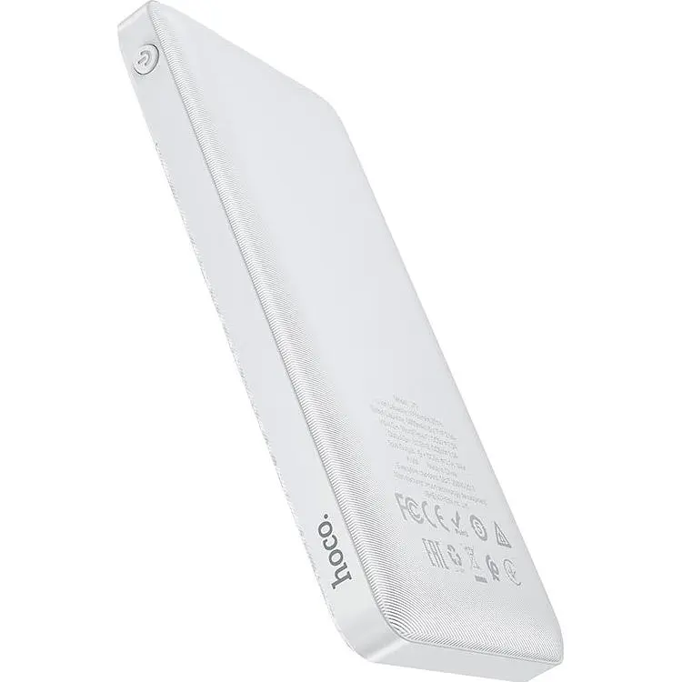 Зовнішній акумулятор Hoco J72 Easy Travel 10000mAh 10W White (738387) [101321] - фото 3