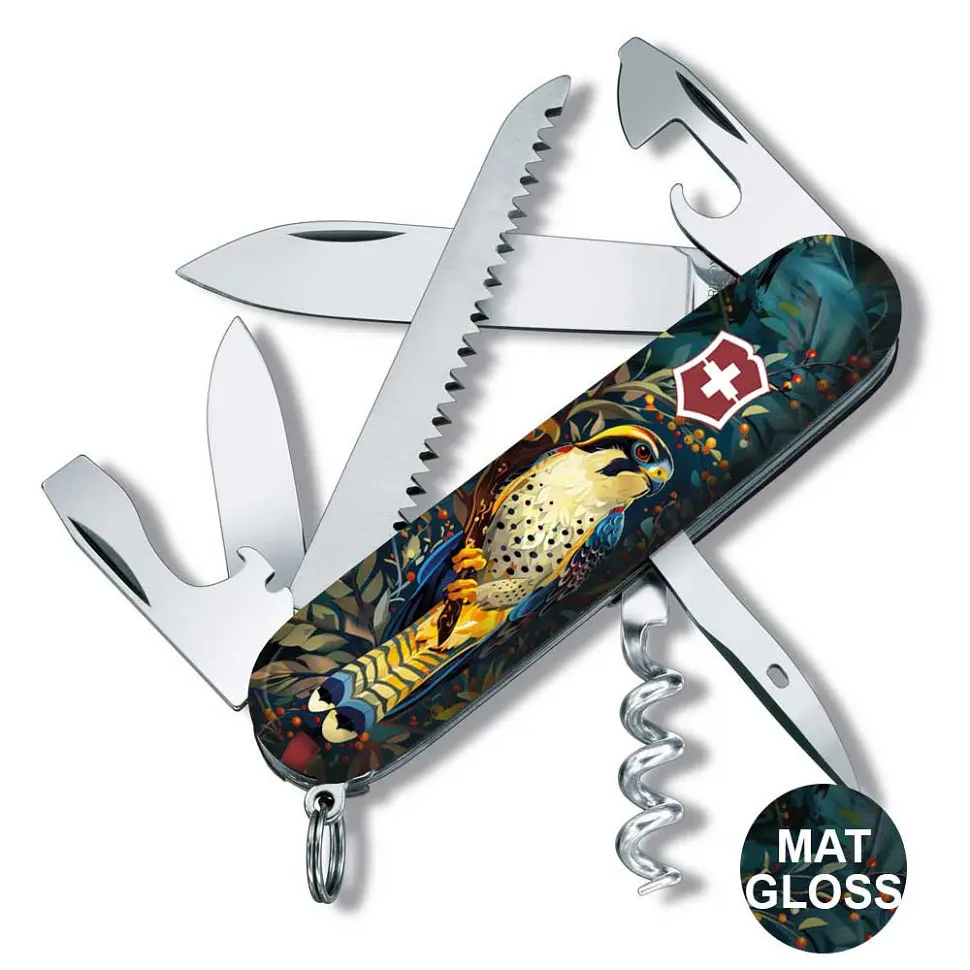 Ніж Victorinox Camper Ukraine 91мм 13функ Величний Сокіл - фото 2