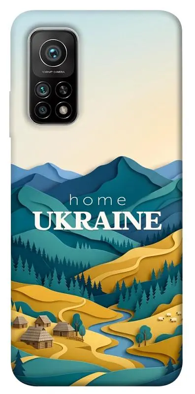 TPU чохол Demsky Ukraine home для Xiaomi Mi 10T