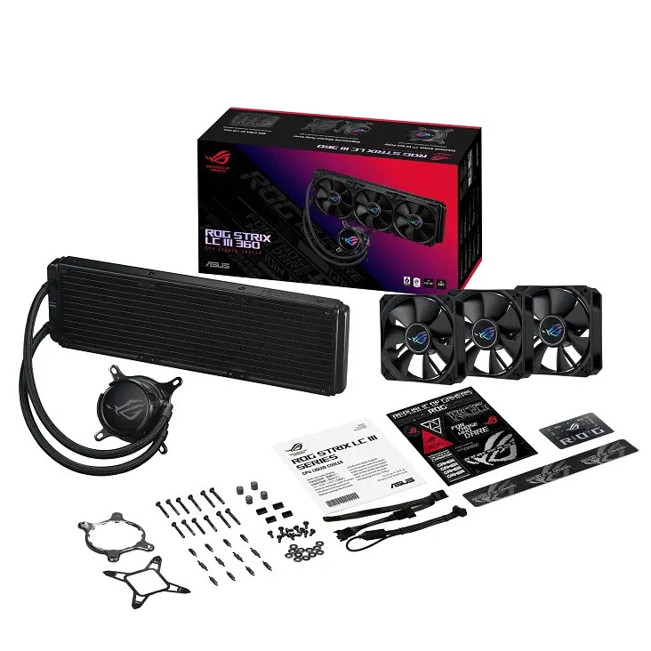 Система водяного охолодження Asus ROG Strix LC III 360 (90RC00T0-M0UAY0) - фото 7
