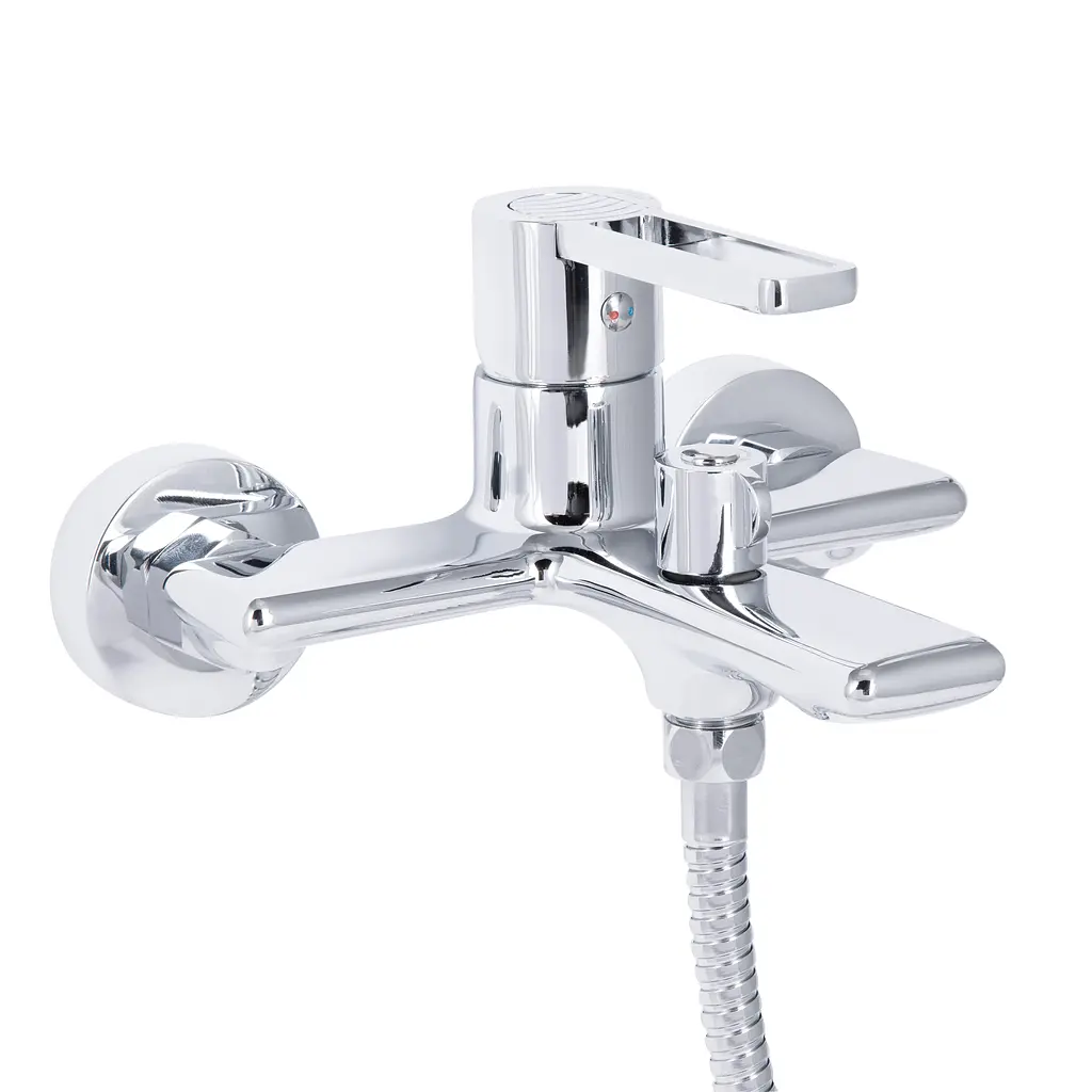 Змішувач для ванни Qtap Taurus (з душовим гарнітуром) QTTAU259CRM45661 Chrome - фото 3