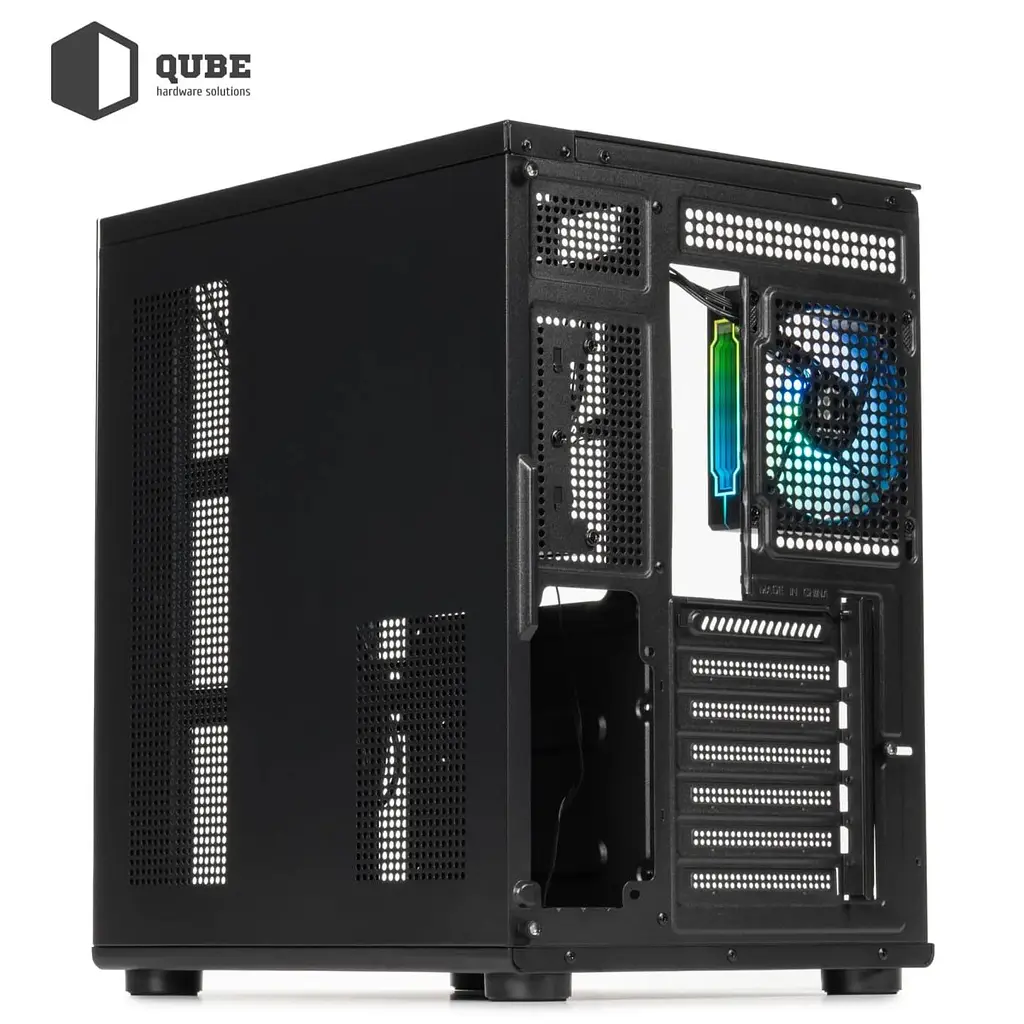 Корпус QUBE AQUARIUM ARGB Black (AQUARIUM_GBNU3) - фото 3