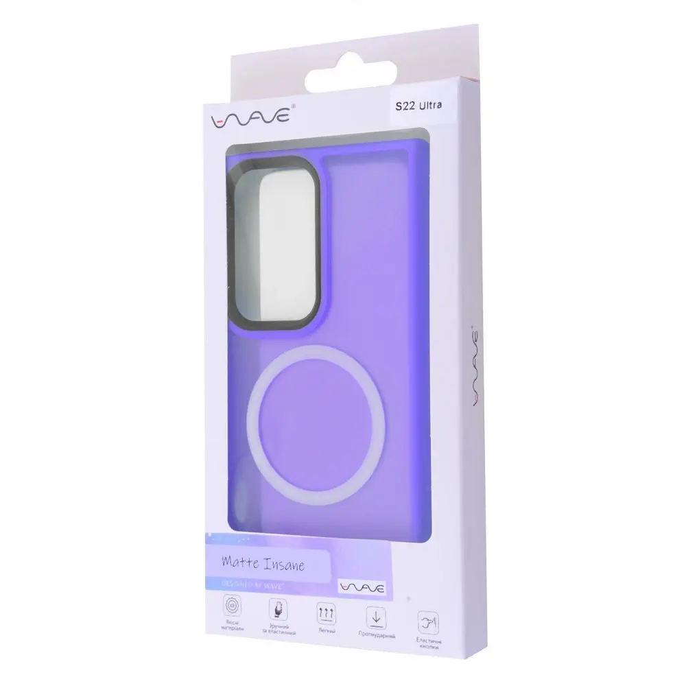 Чохол WAVE Matte Insane Case with Magnetic Ring Samsung Galaxy S22 Ultra в асортименті - фото 3