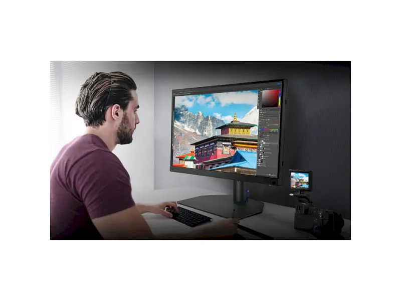 Монітор BenQ SW272Q (9H.LLPLB.QBE) - фото 9
