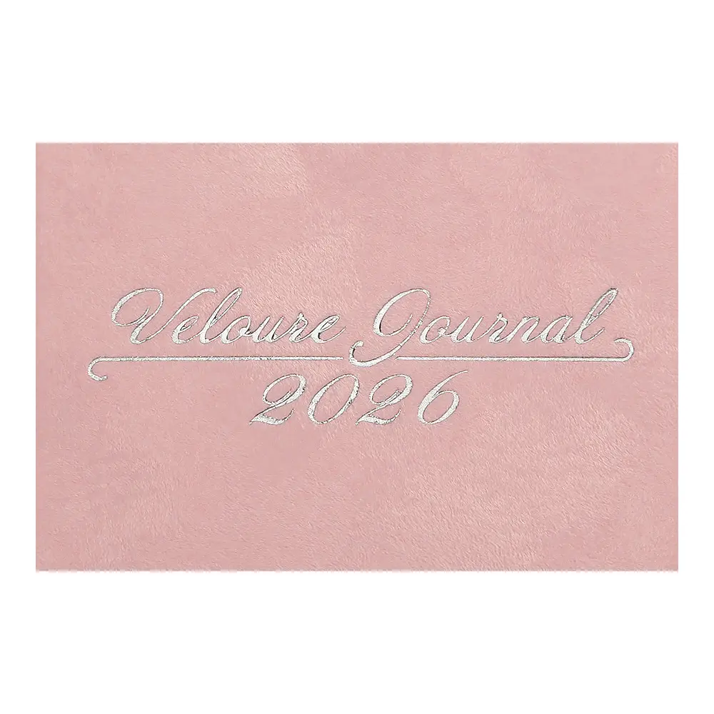 Еженедельник датированный Buromax Velour 2026 розовый 153 х 85 мм (BM.2891-10) - фото 4