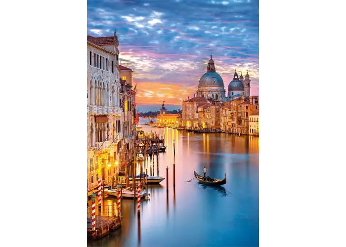Пазл Clementoni High Quality Collection: Місто на воді, Венеція, Італія (High Quality Collection - Lighting Venice Puzzle - 500 pcs.), 500 ел. (35542) - фото 2