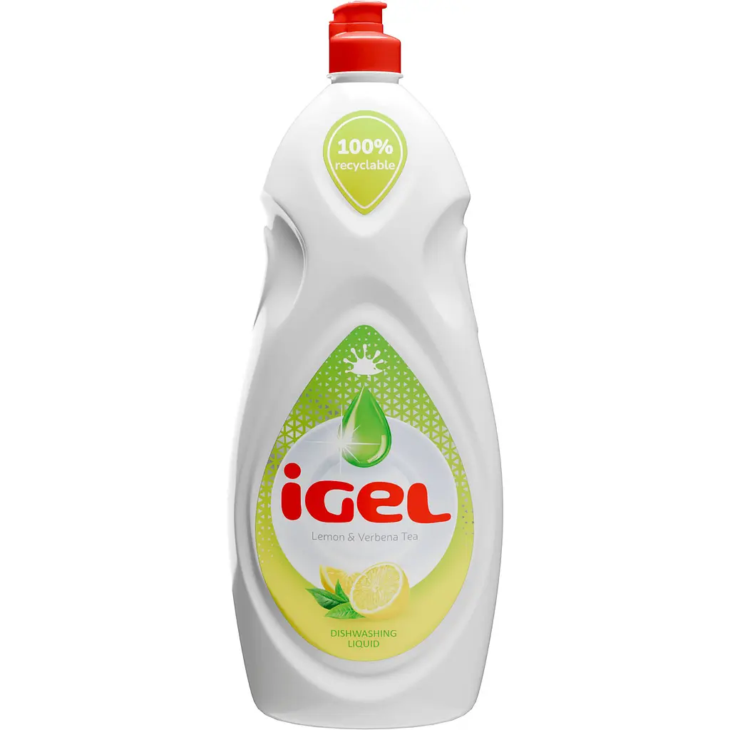 Гель для миття посуду iGel Lemon & Verbena Tea 900 мл