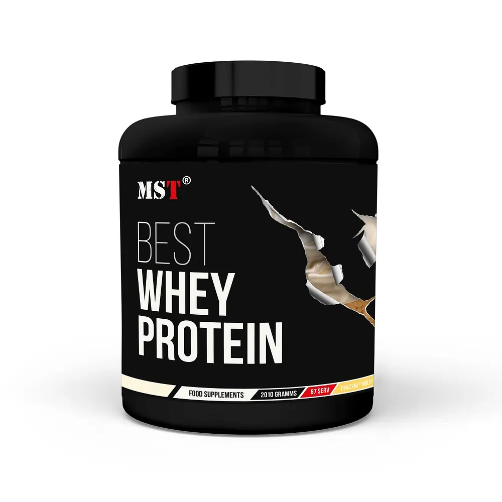 Протеїн Best Whey Protein, 2.01 кг Банановий йогурт MST fit0013186