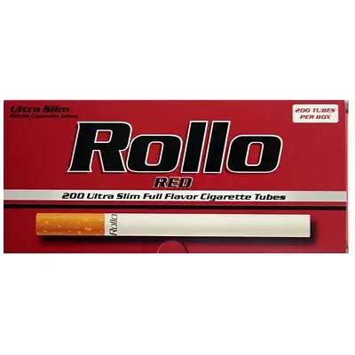 Гильзы Rollo Ultra Slim Red 6.5х20 мм Red 200 шт. - фото 2