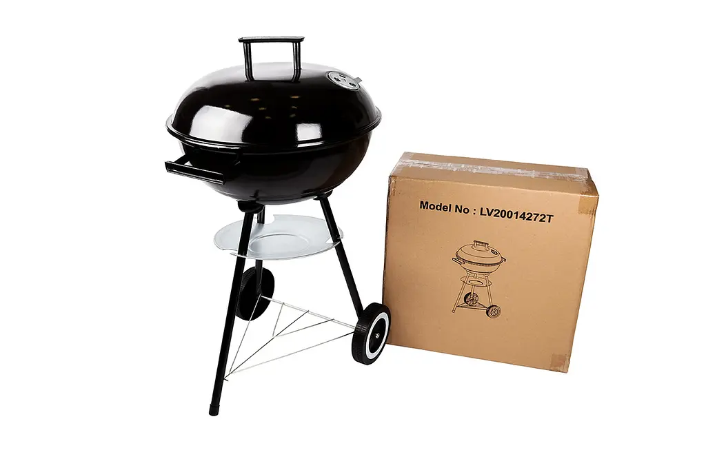 Грилі вугільні барбекю мангал з кришкою BBQ Levistella LV20014272T - фото 6