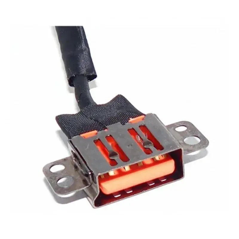 Роз'єм живлення ноутбука з кабелем Lenovo PJ974 (bevel USB), 5-pin, 11 см (A49108) - фото 2