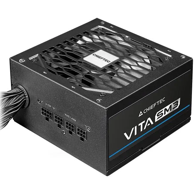 БП 650W Chieftec VITA SM3 BPX-650-C ATX 3.1 120mm, 80+ Bronze, Semi modular, Retail (BPX-650-C) - фото 4