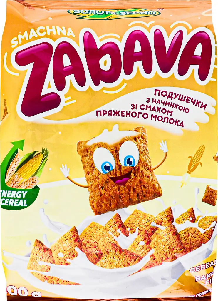 Подушечки Золоте зерно Smachna Zabava топленое молоко 100 г (154504) - фото 4