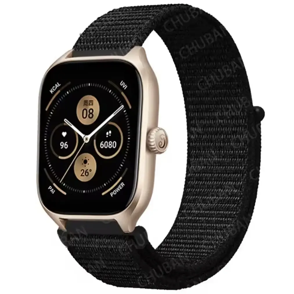 Ремінець нейлоновий PRO чорний 22 - фото 2