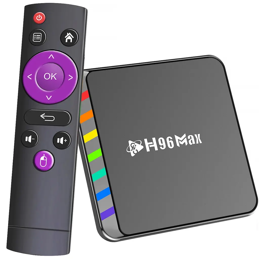 Розумна приставка TV Медіаплеєр на Android 11 - H96 MAX W2 2/16Gb Amlogic S905W2 WiFi 2.4G+5G LAN 100Мбіт - фото 7