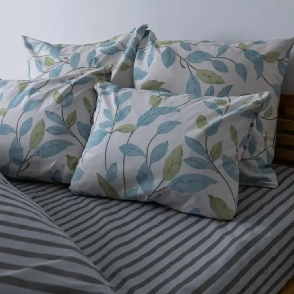 Постільна білизна ТЕП Soft Dreams Spring Basil 70x70 євро білий - фото 4