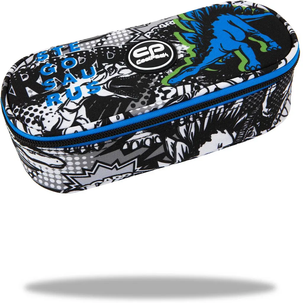 Пенал на блискавці CoolPack Campus T-Rex з органайзером для ручок 23x9x5 см (F062853) - фото 3