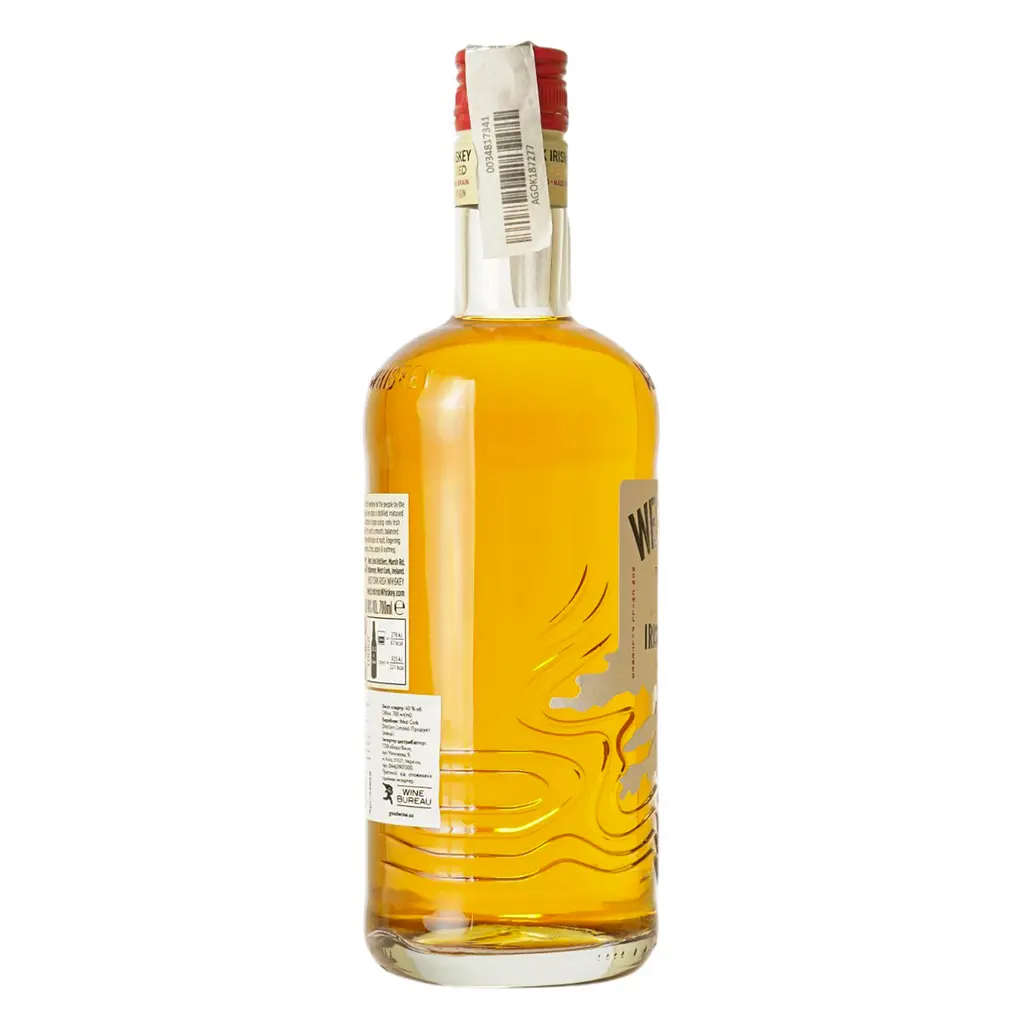 Виски West Cork Bourbon Cask Blended Irish Whisky 40% 0.7 л - фото 4