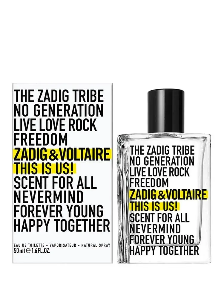 Оригінал Zadig & Voltaire This Is Us 50 мл Туалетна вода - фото 2
