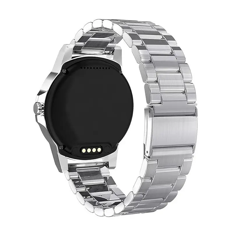 Комплект Tamister для годинника Xiaomi Mi Watch Color 2 сріблястий (чохол + ремінець Rolex design 22 мм) - фото 9