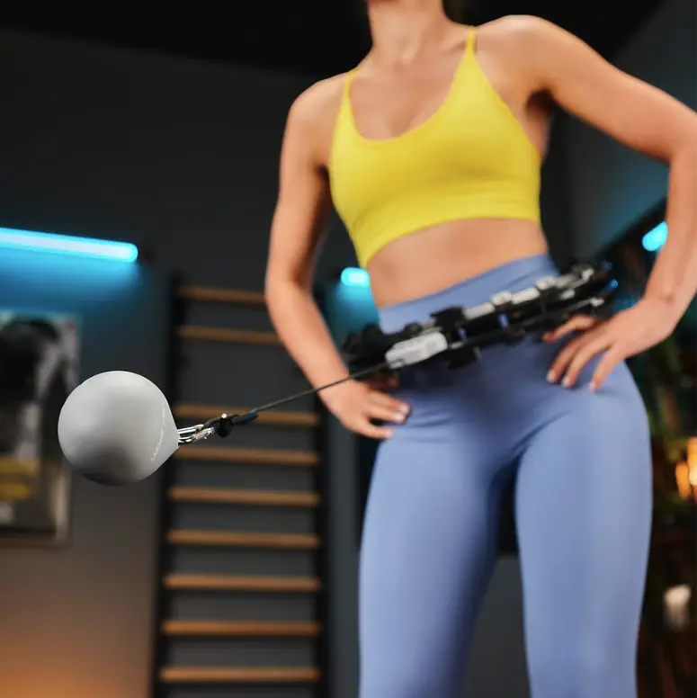 Хулахуп Trex Sport TX-020CHH масажний з обважнювачем та лічильником чорний - фото 7