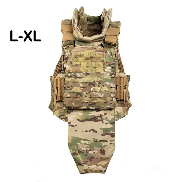 Полегшений бронежилет "Сармат L–XL" 27×33 з балістичним захистом 1 класу (Мультикам) - фото 2