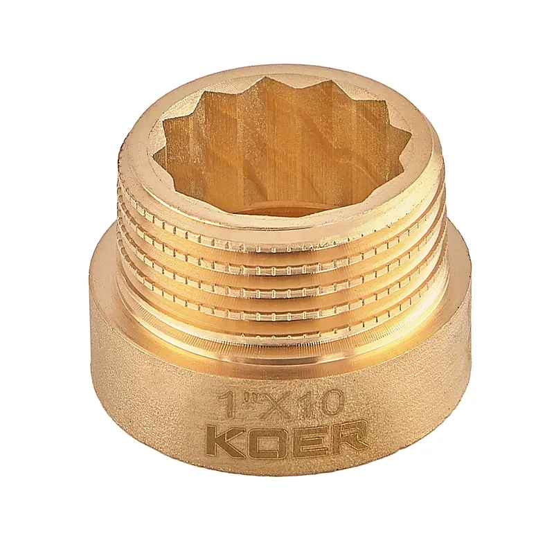 Подовжувач Koer Kf.E10-10.Wn - 1"-10мм без нікелю KR5668 - фото 3