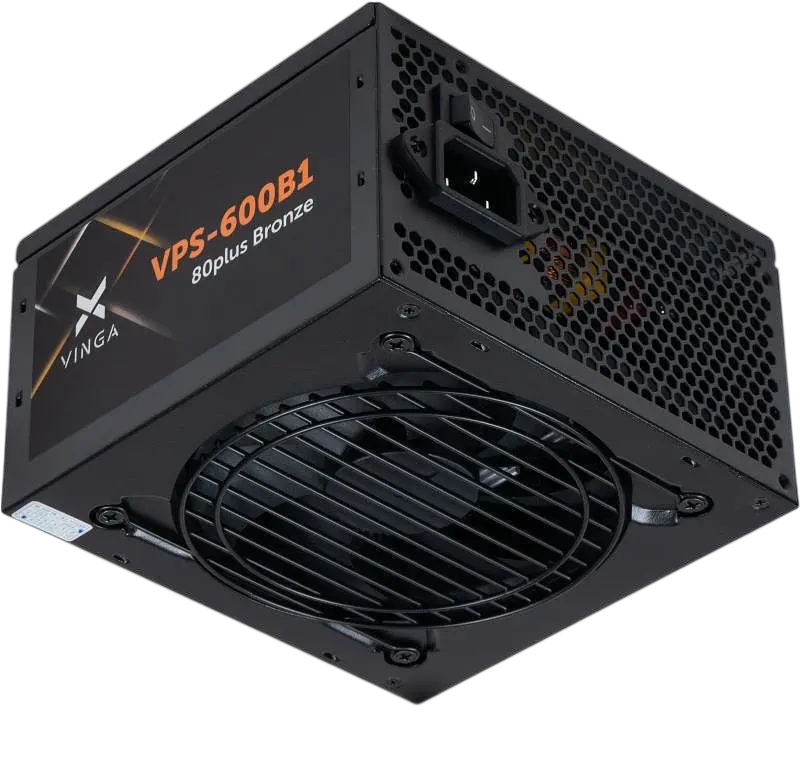 Блок живлення Vinga VPS B1 600W 80+ (VPS-600B1) - фото 4