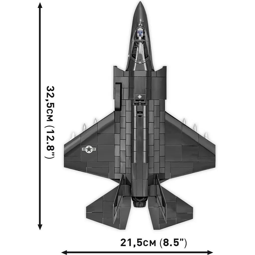 Конструктор Cobi Літак F-35B Lightning II 594 деталей (COBI-5829) - фото 7