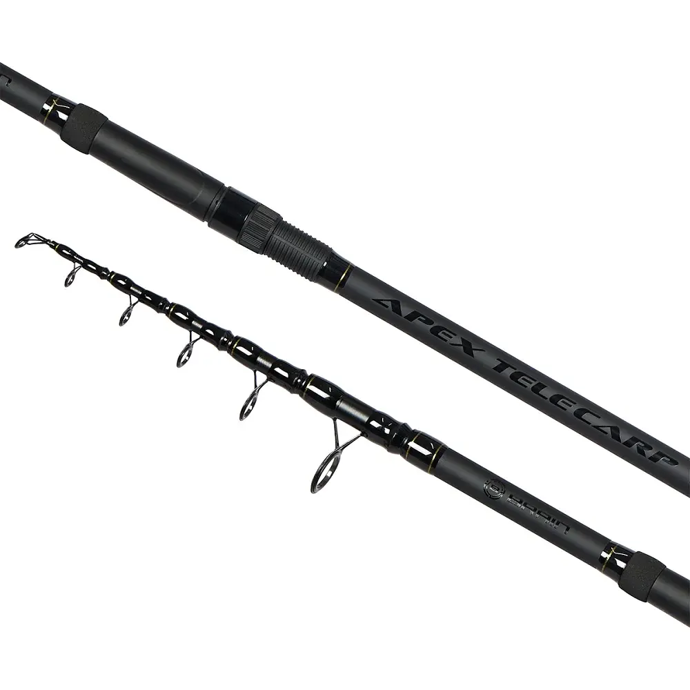 Вудилище коропове Brain Apex Tele Carp Black 4.20 м 3.5 lbs - фото 2