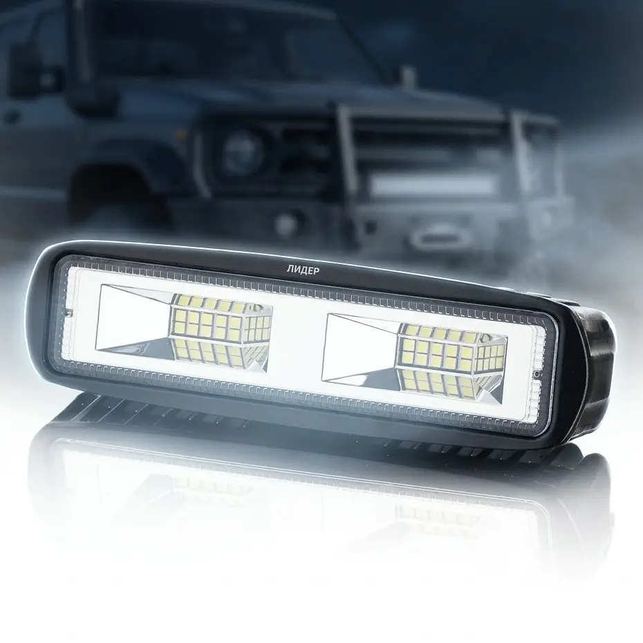 LED Додаткова Фара 160x50x44 мм 20W 6000К 9-36V Ближнє світло (WLP-7616) 20W (W 0560)