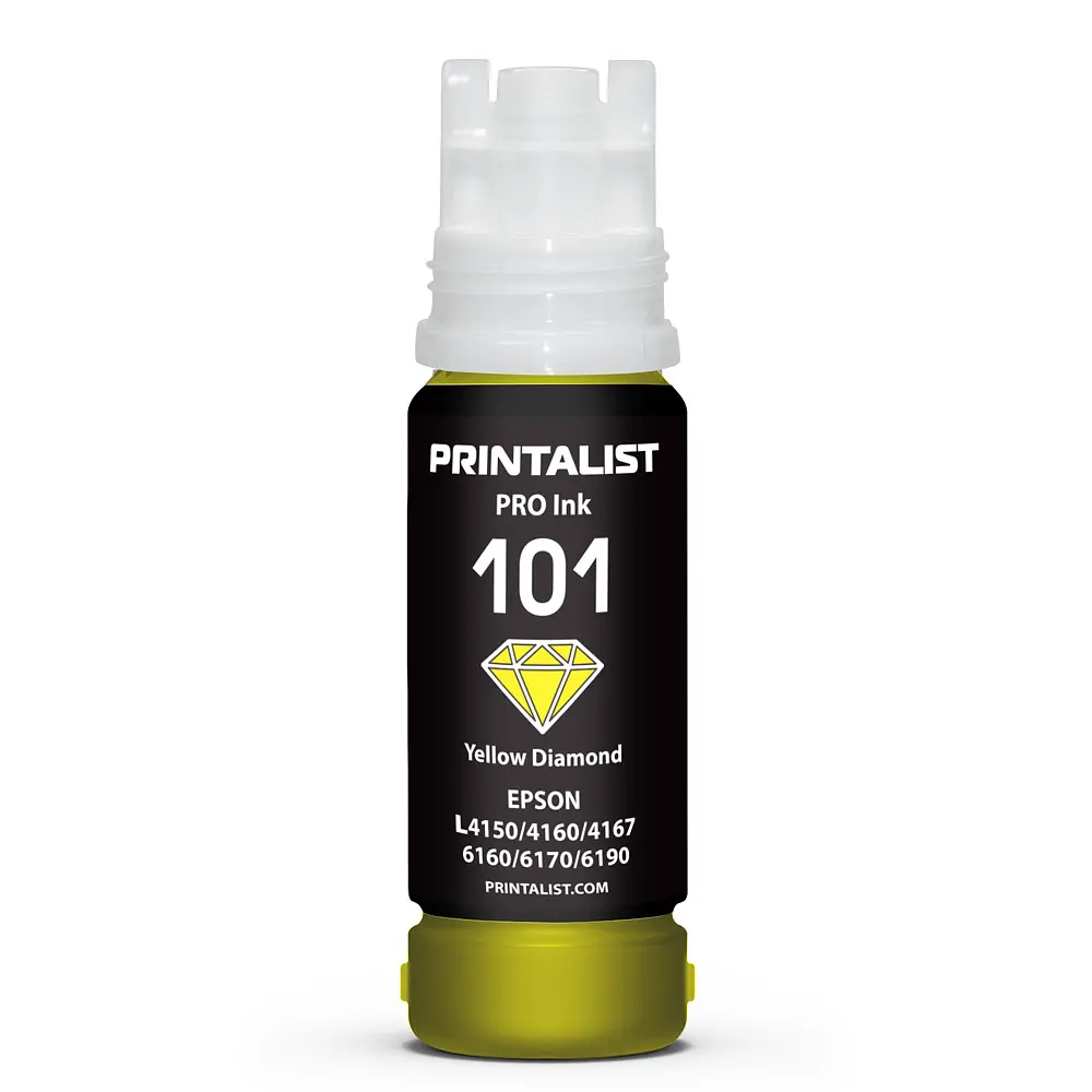 Чорнило PRINTALIST 101 для Epson L4150/4160 70г Yellow водорозчинне (PL101Y) - фото 3