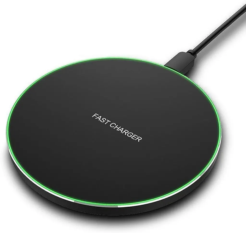 Бездротова зарядка FDGAO 20W для iPhone, Samsung, AirPods, ультратонка Qi-панель