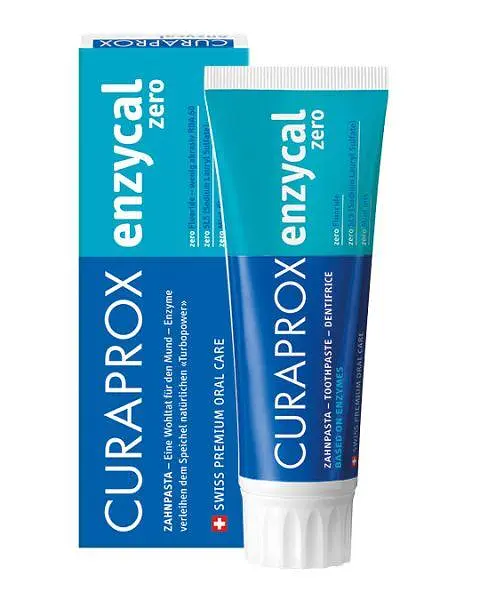 Зубна паста Curaprox Enzycal Zero, без фтору, 75 мл - фото 2