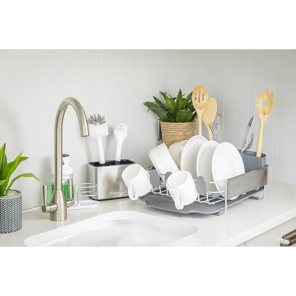 Органайзер для кухонной мойки KitchenAid Sinkware серый (KEG784OSSSA) - фото 10