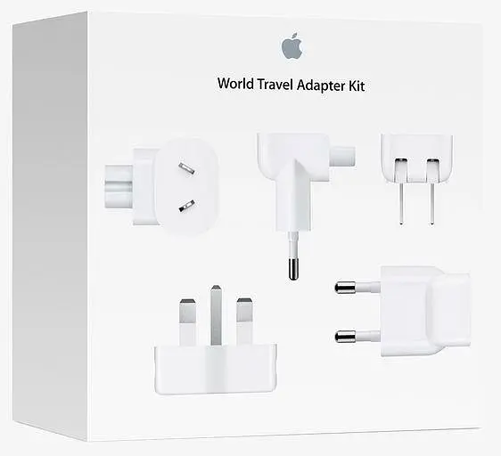 Комплект адаптерів Apple World Travel Adapter Kit (MD837) перехідники на всі розетки - фото 1